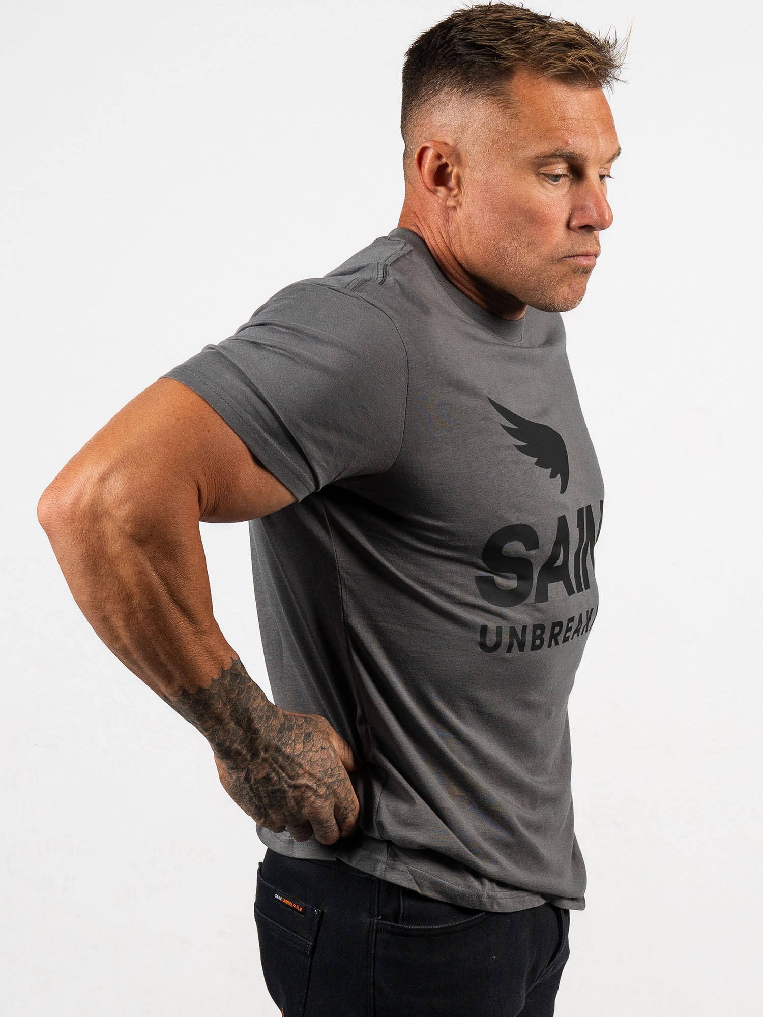 SA1NT Unbreakable Cotton Tencel Tee - SA1NT