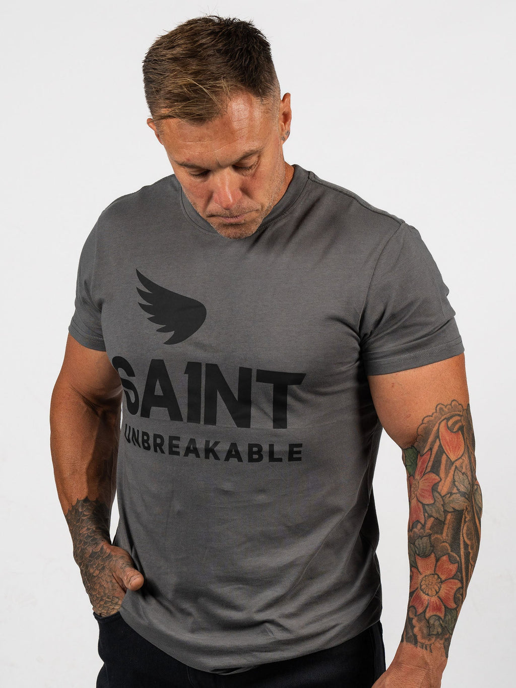 SA1NT Unbreakable Cotton Tencel Tee - SA1NT