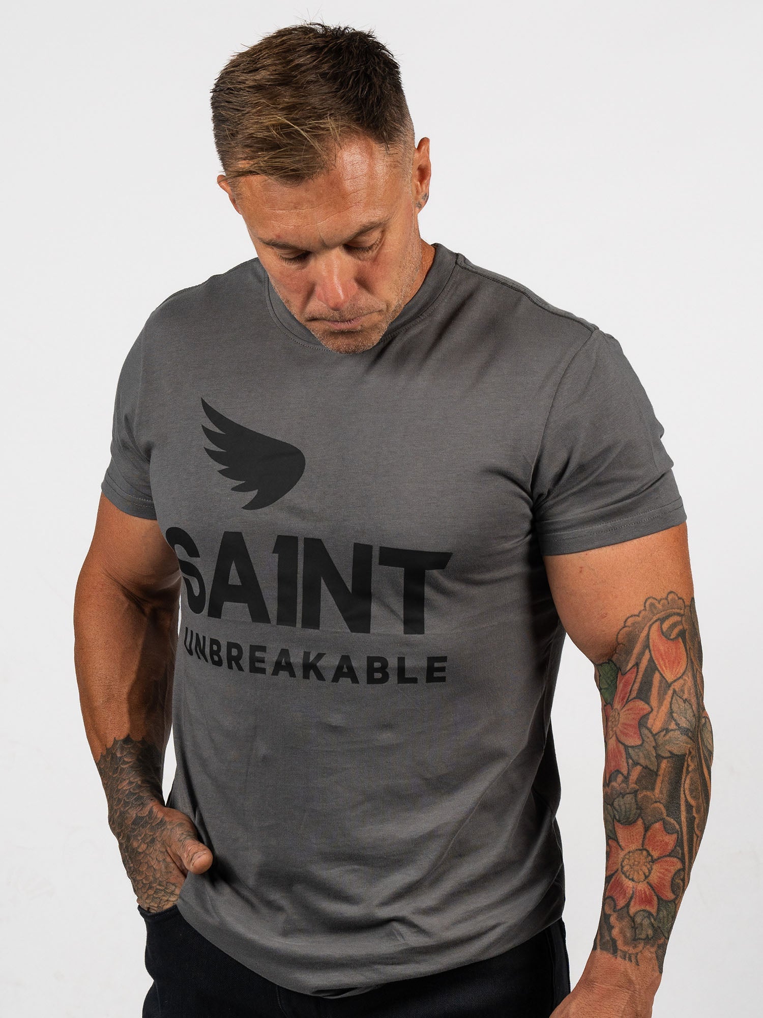 SA1NT Unbreakable Cotton Tencel Tee - SA1NT