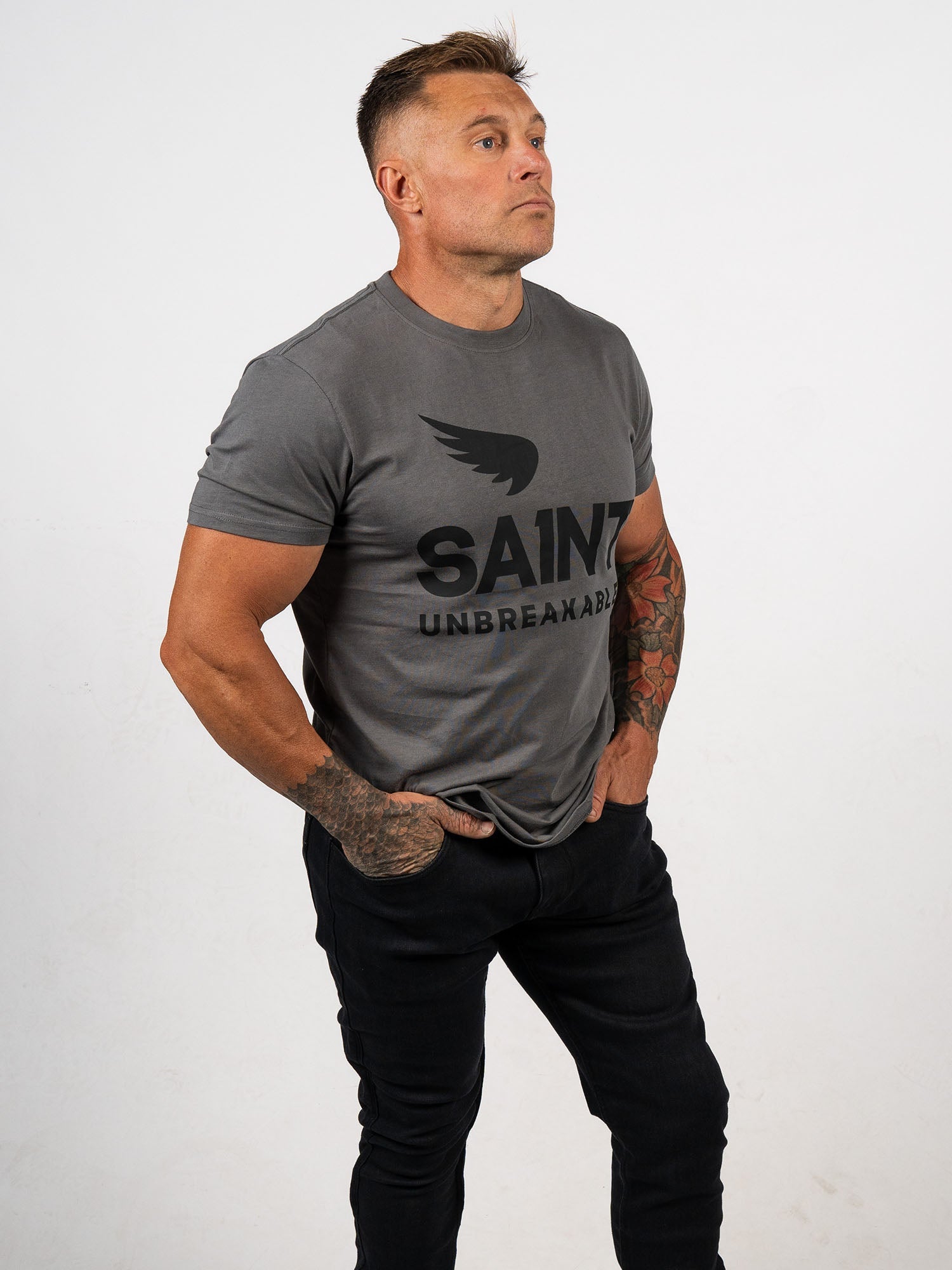 SA1NT Unbreakable Cotton Tencel Tee - SA1NT
