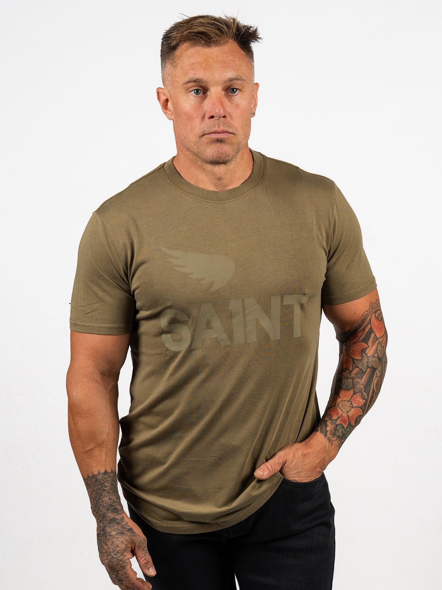 SA1NT No. 1 Cotton Tencel Tee - SA1NT