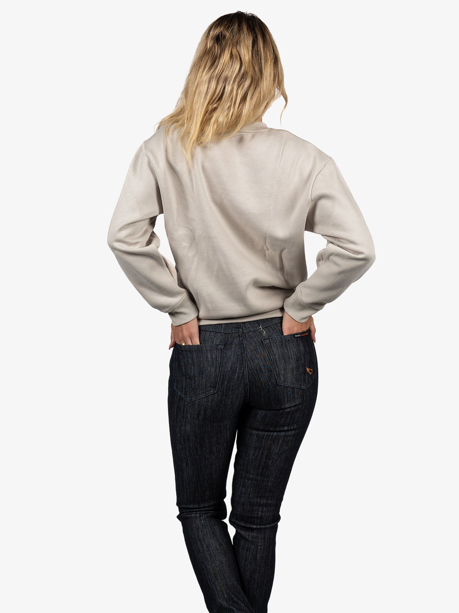 SA1NT Women's Embroidered Crew