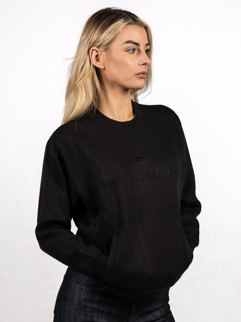 SA1NT Women's Embroidered Crew - SA1NT