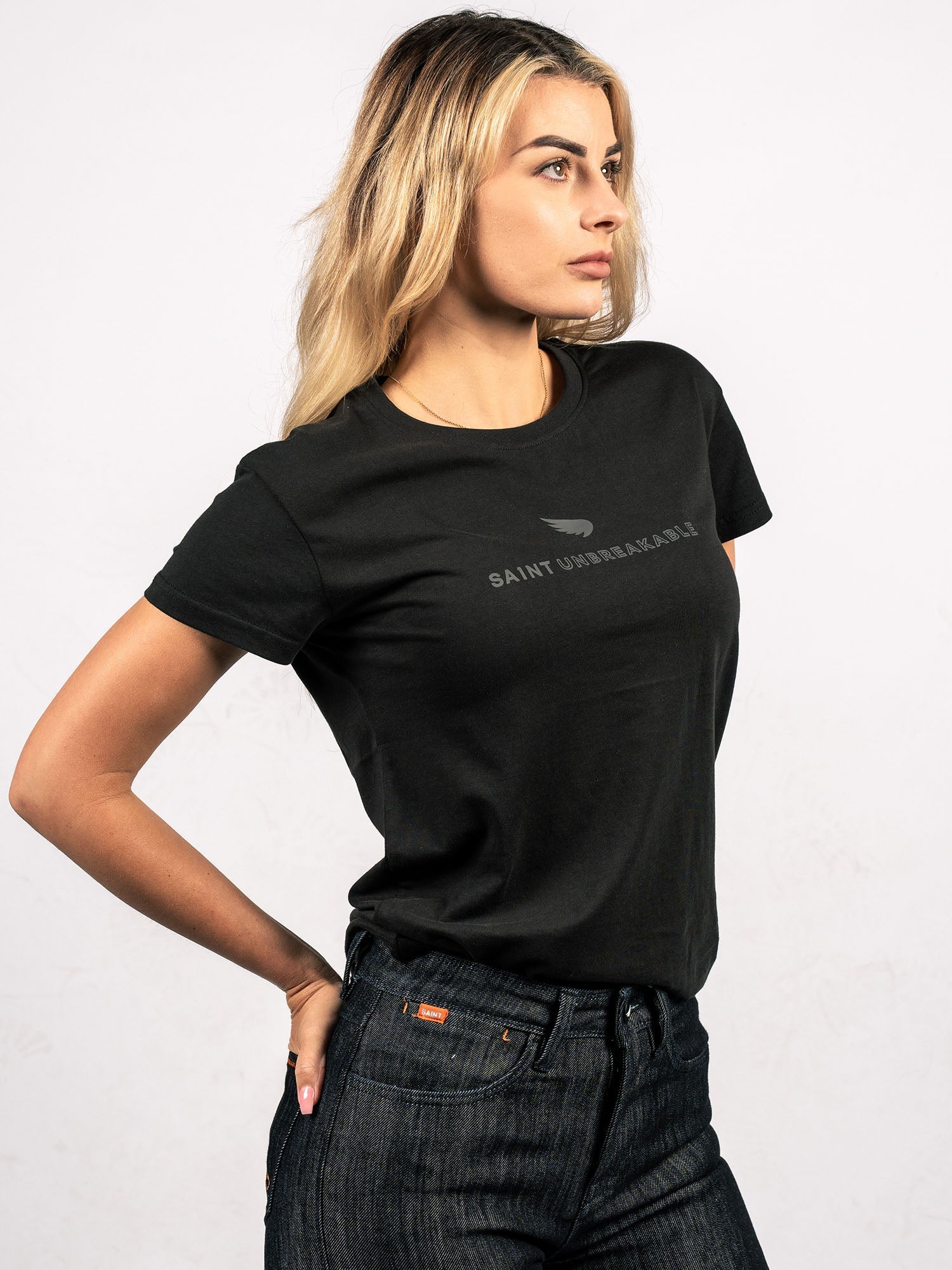 Women's SA1NT Wing Cotton Tencel Tee - SA1NT