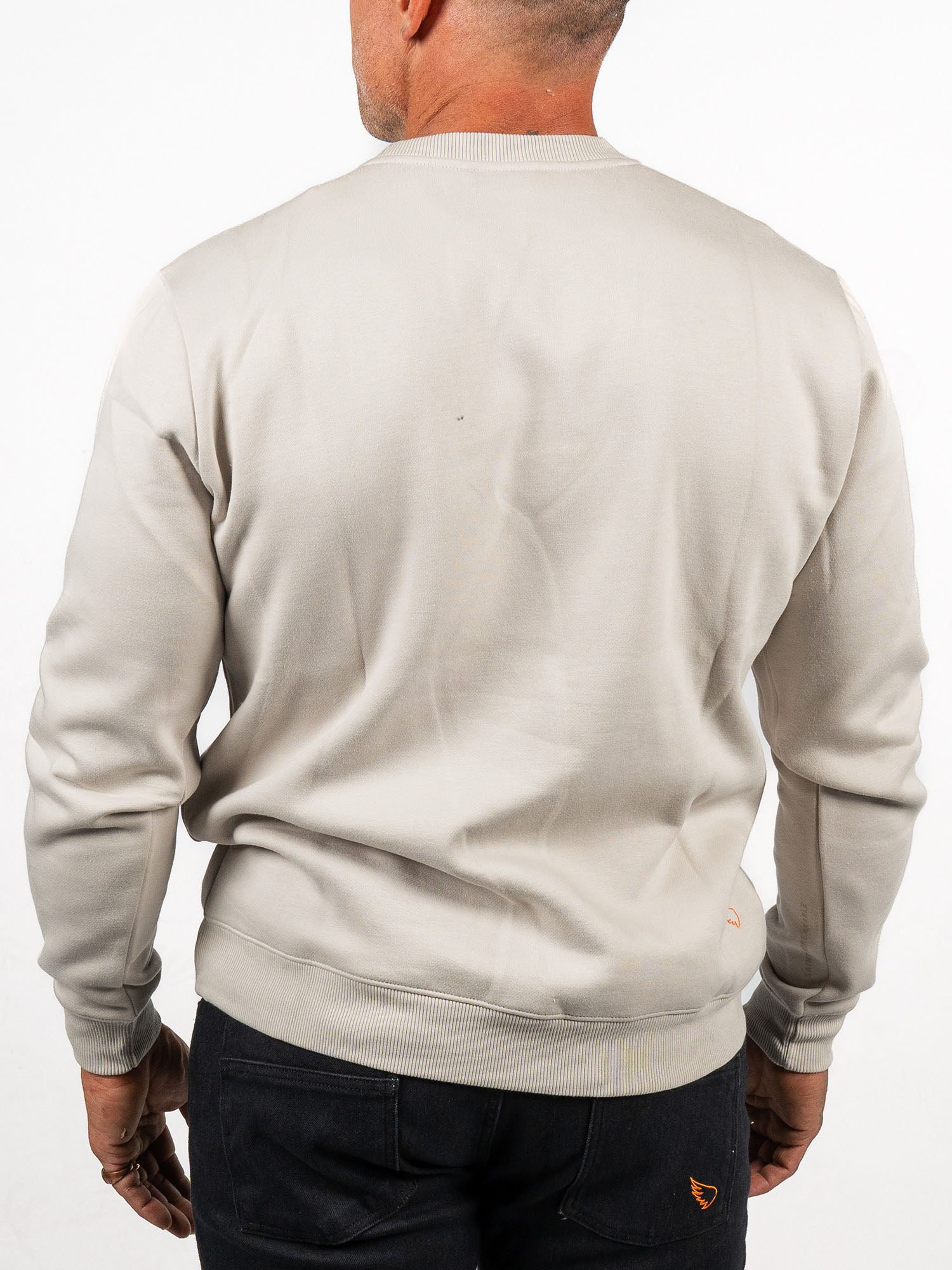 Embroidered Cotton Tencel Crew - SA1NT