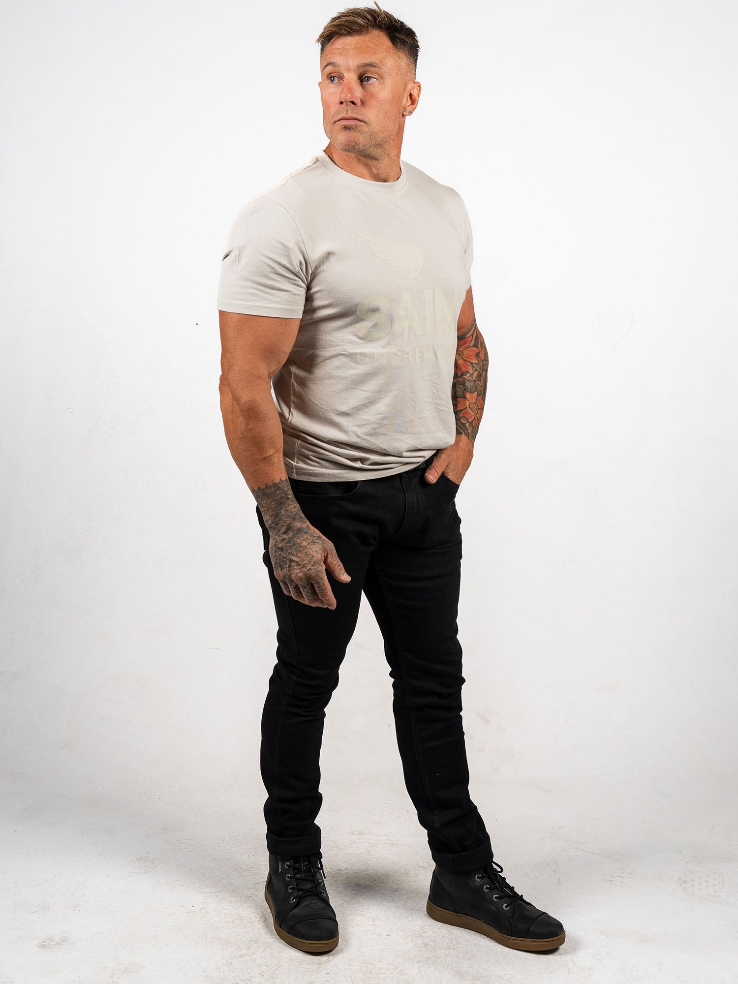 SA1NT Unbreakable Cotton Tencel Tee - SA1NT