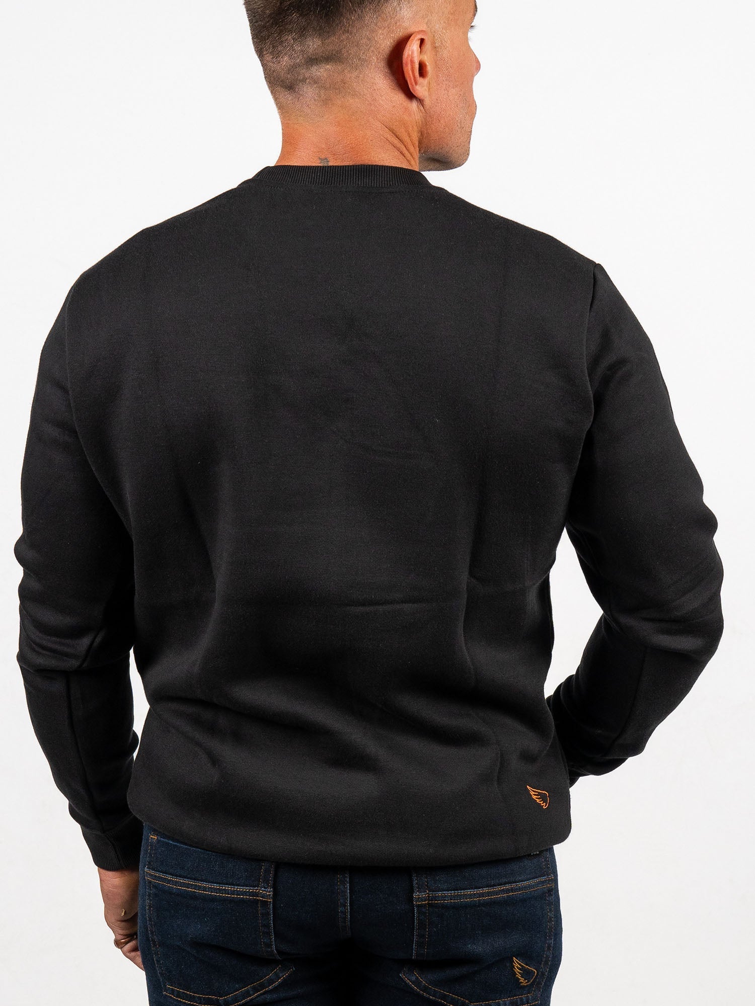 Embroidered Cotton Tencel Crew - SA1NT