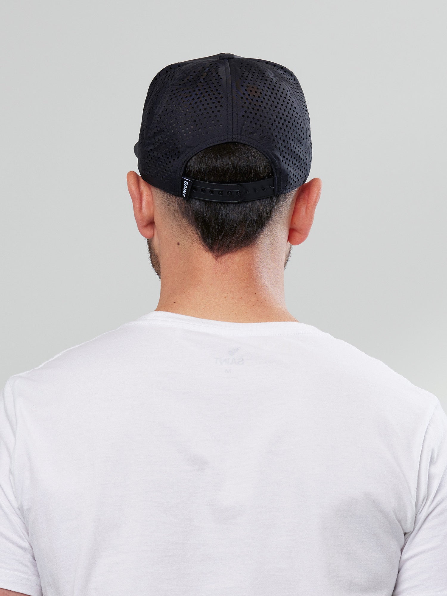 Saint 3D Logo Mesh Snapback - SA1NT