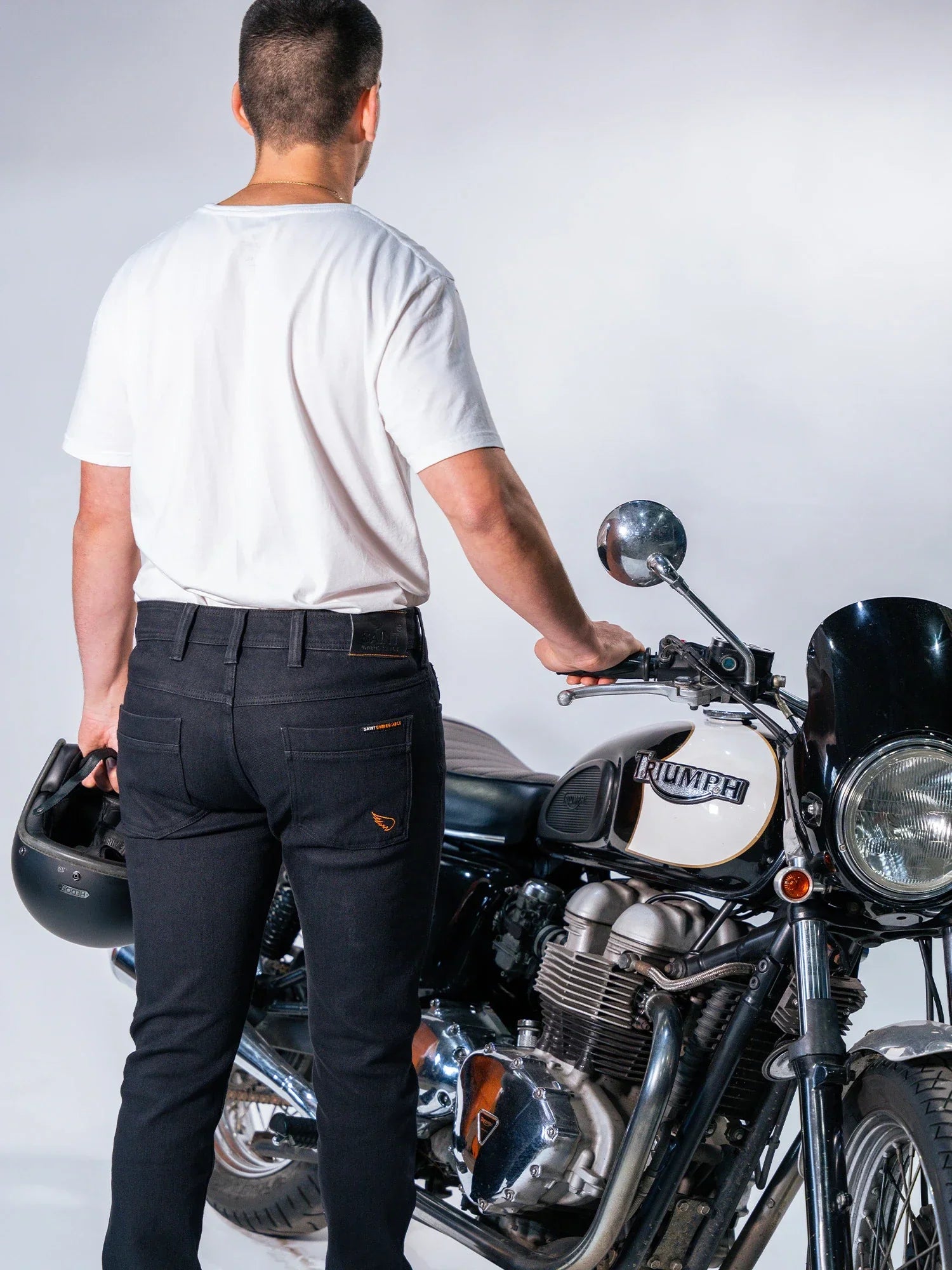 Unbreakable Slim Jeans - Black - SA1NT