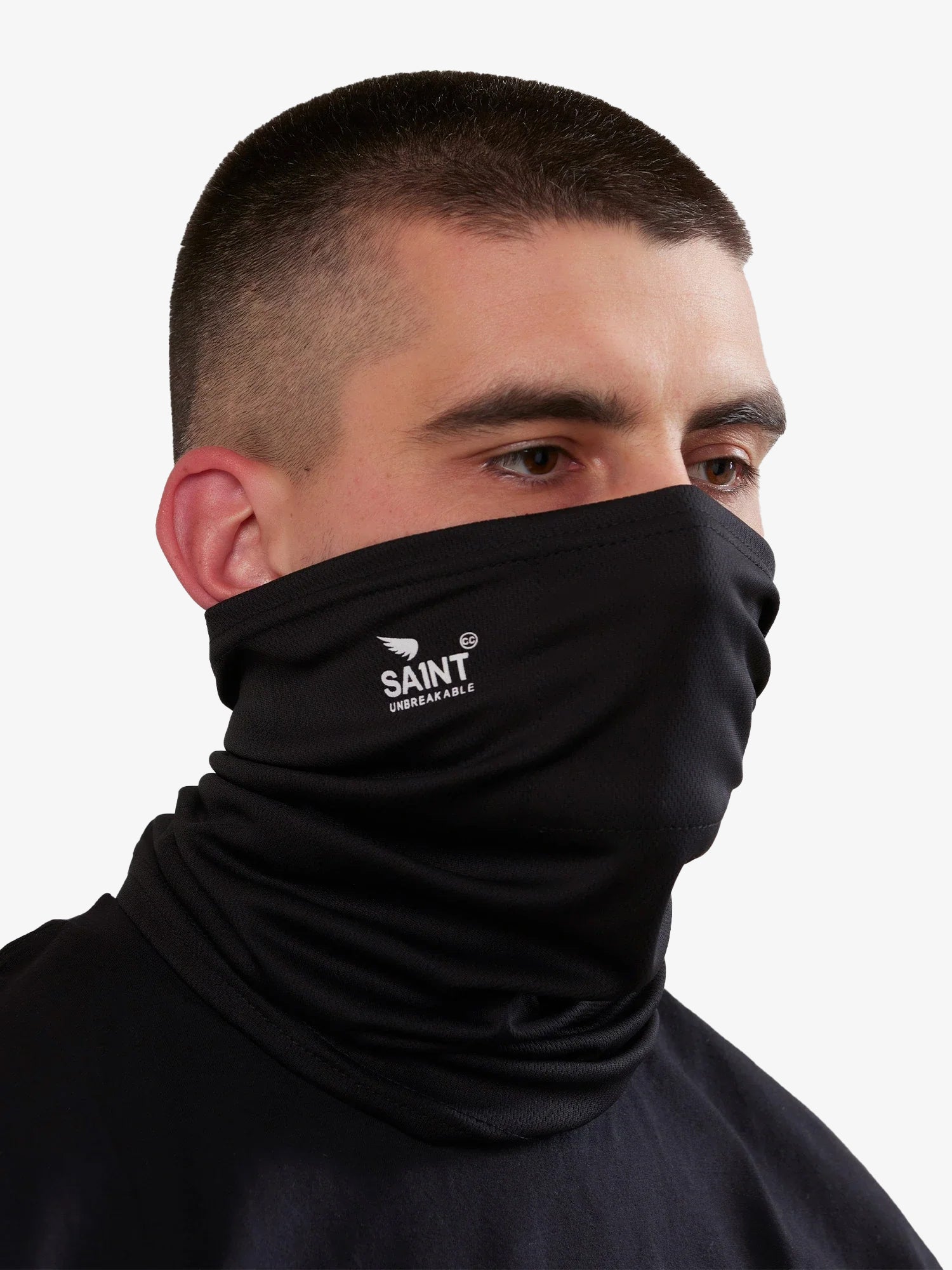 SA1NT Neck Gaiter With Filter - Black