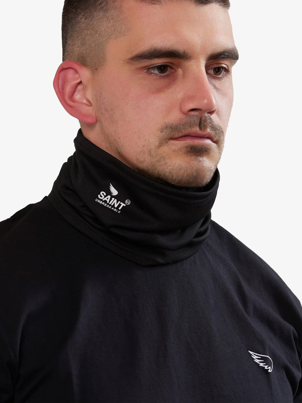 SA1NT Neck Gaiter With Filter - Black
