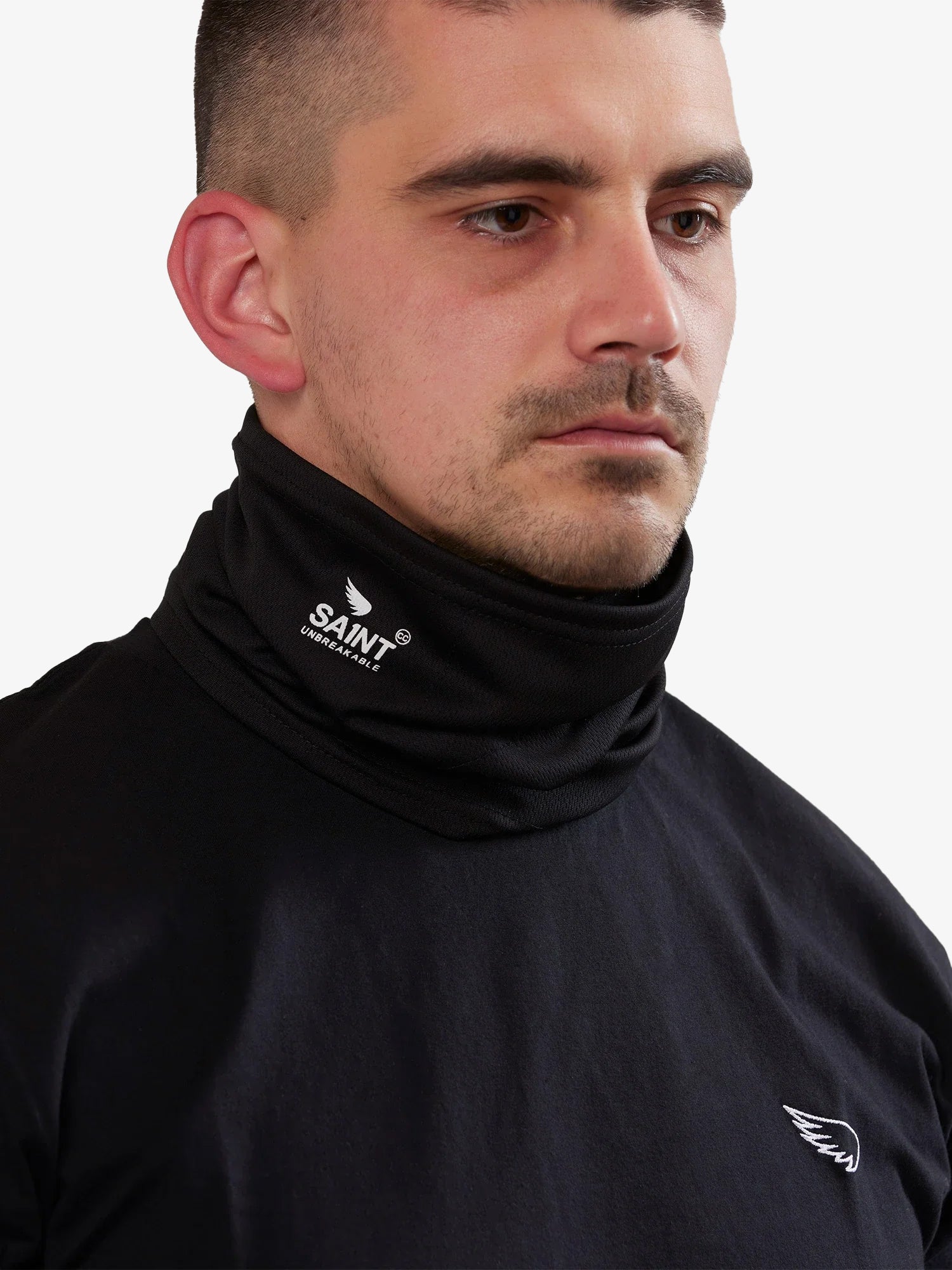 SA1NT Neck Gaiter With Filter - Black