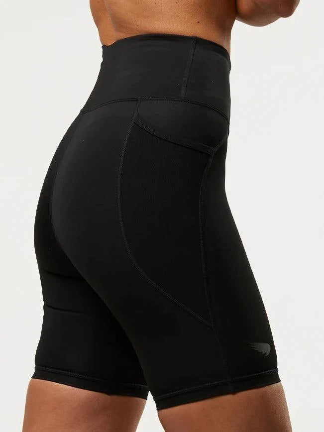 Womens Compression 8" Run Short