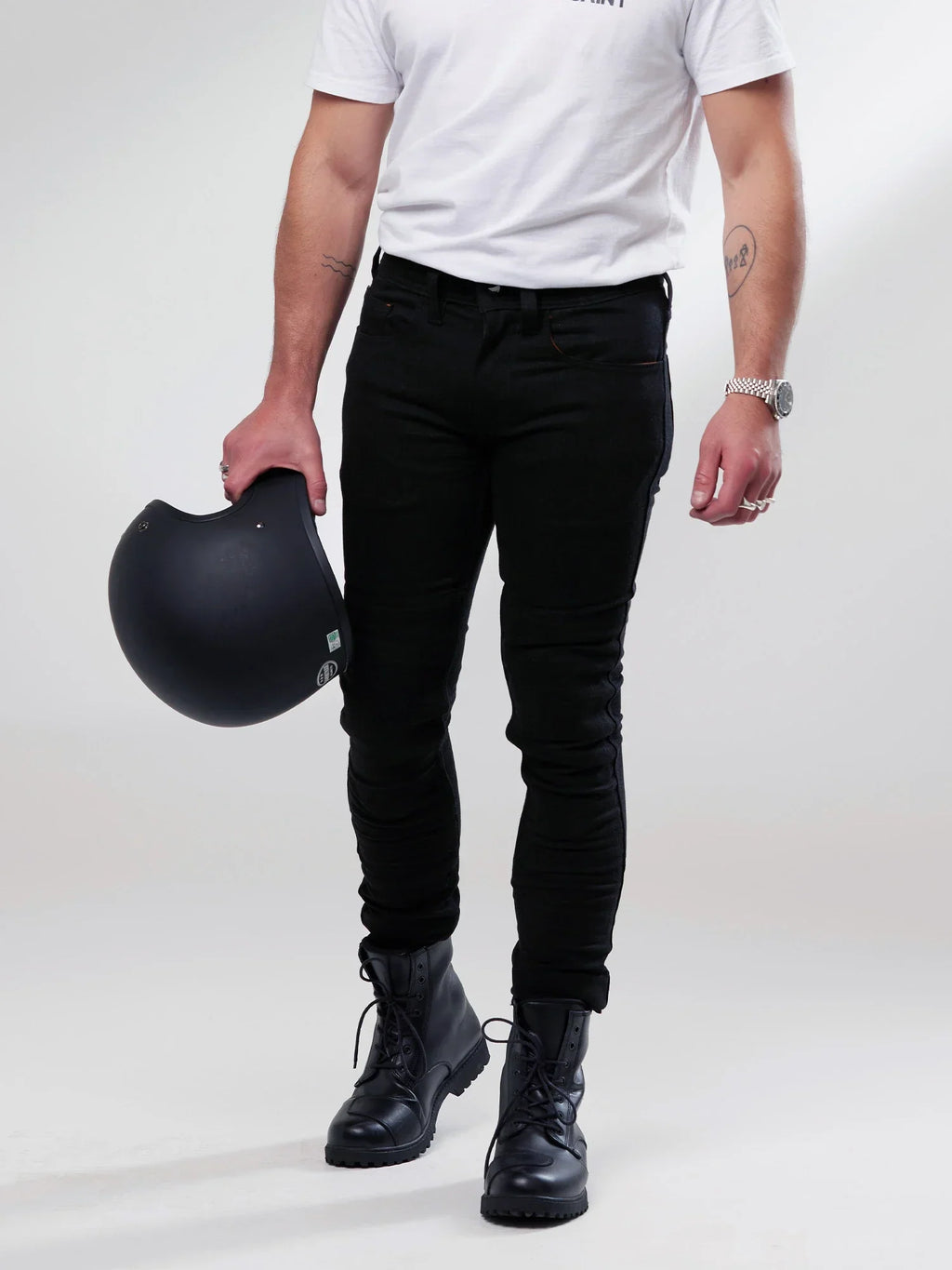 Engineered Slim Fit Armoured Jean - SA1NT