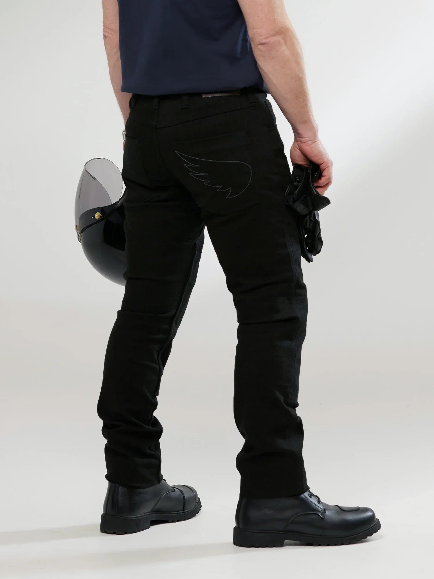 Engineered Straight Fit Armoured Jean - SA1NT