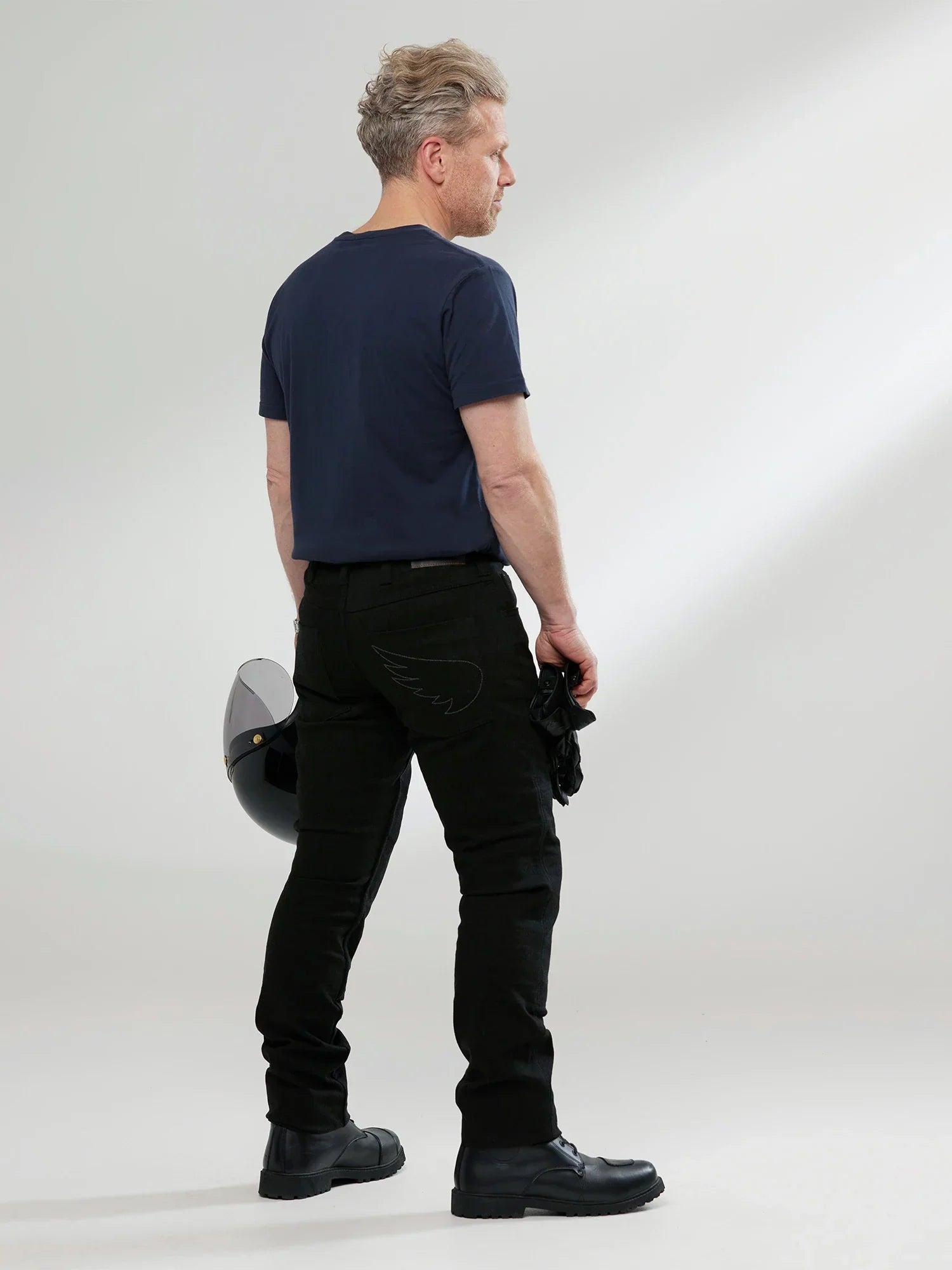 Engineered Straight Fit Armoured Jean - SA1NT