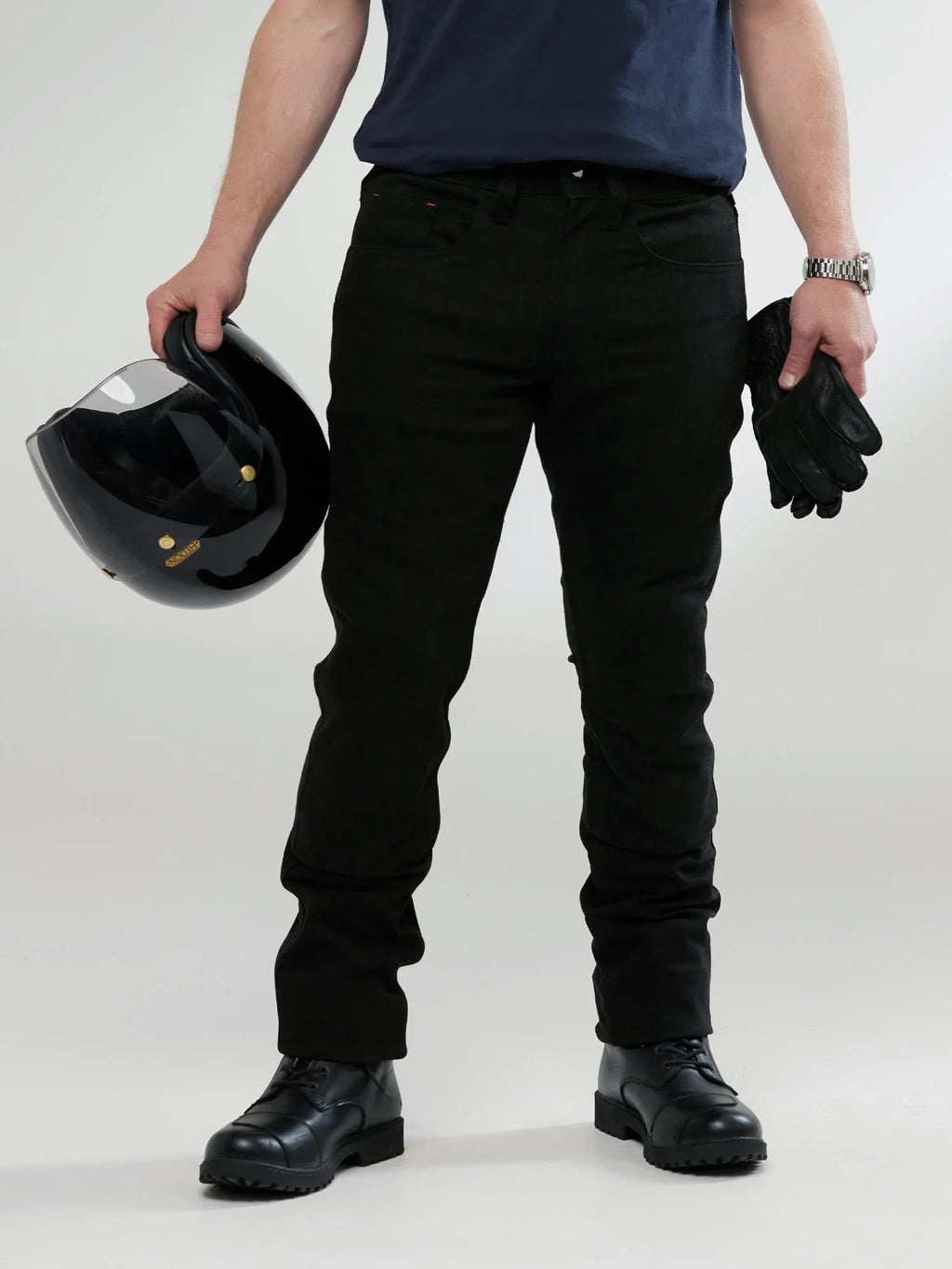 Engineered Straight Fit Armoured Jean - SA1NT