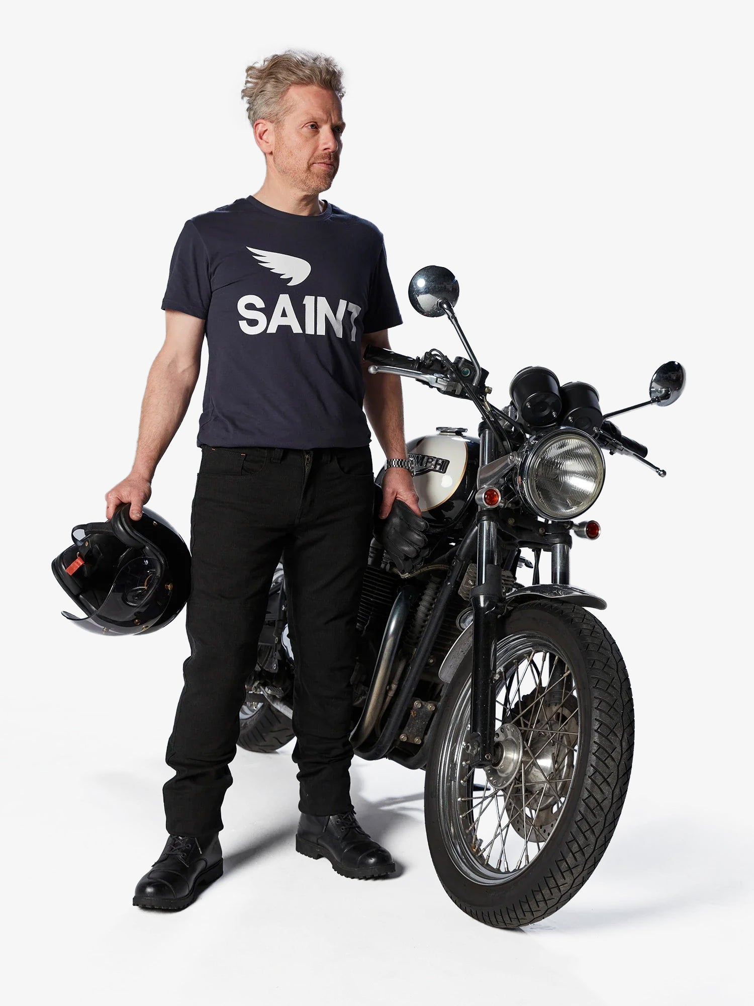 Engineered Straight Fit Armoured Jean