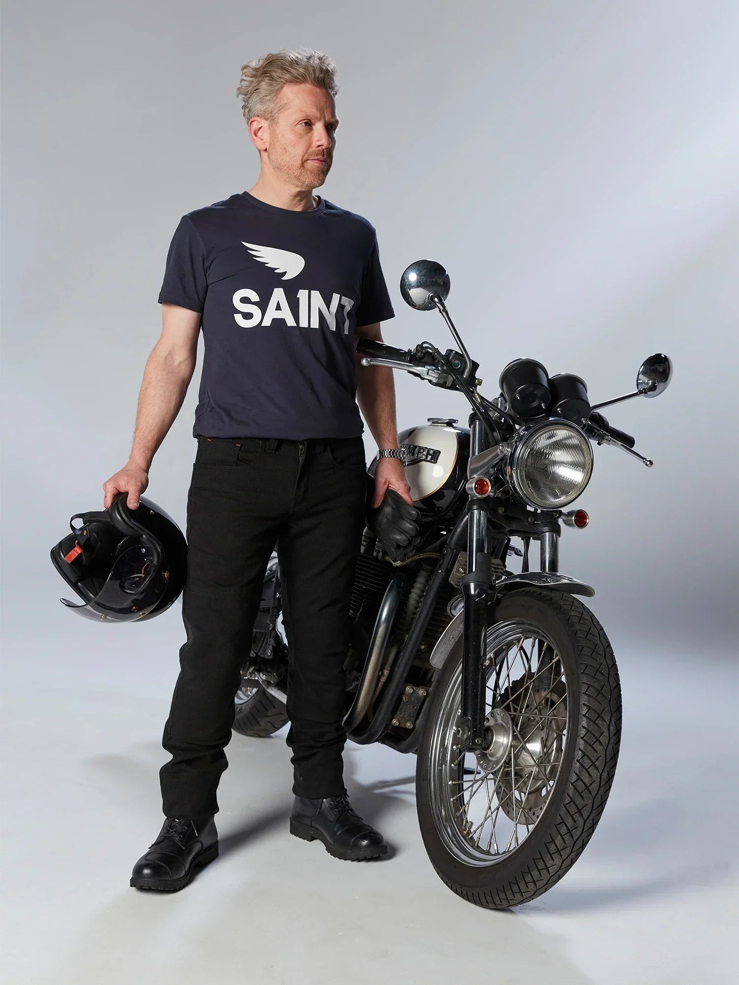 Engineered Straight Fit Armoured Jean - SA1NT