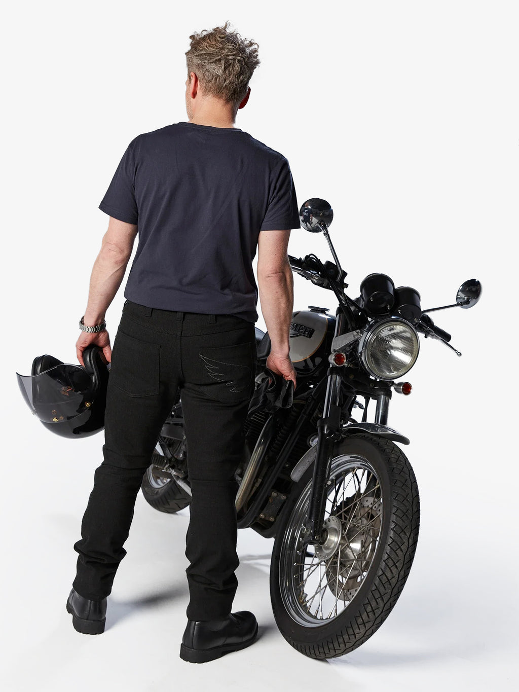 Engineered Straight Fit Armoured Jean