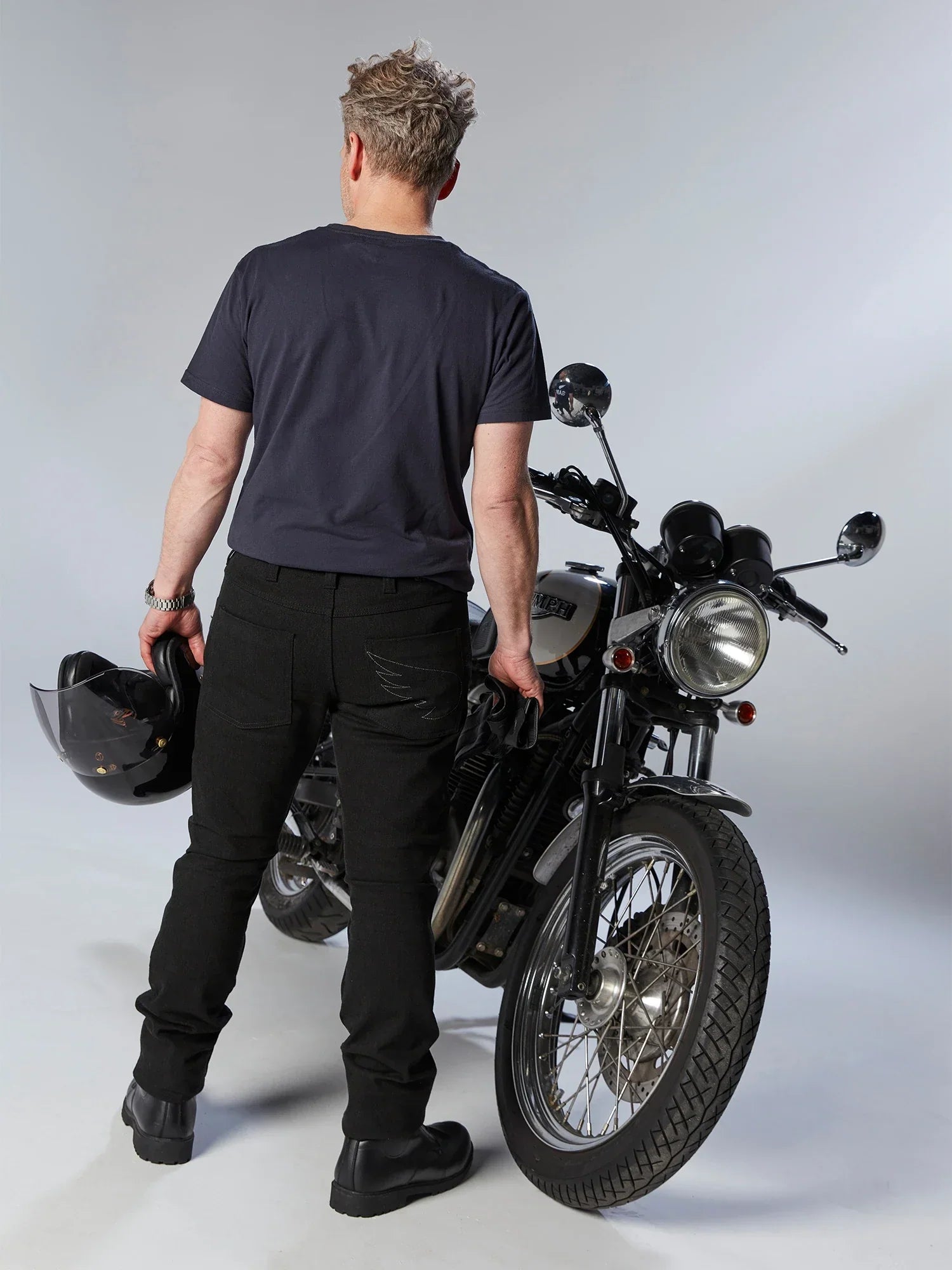 Engineered Straight Fit Armoured Jean - SA1NT