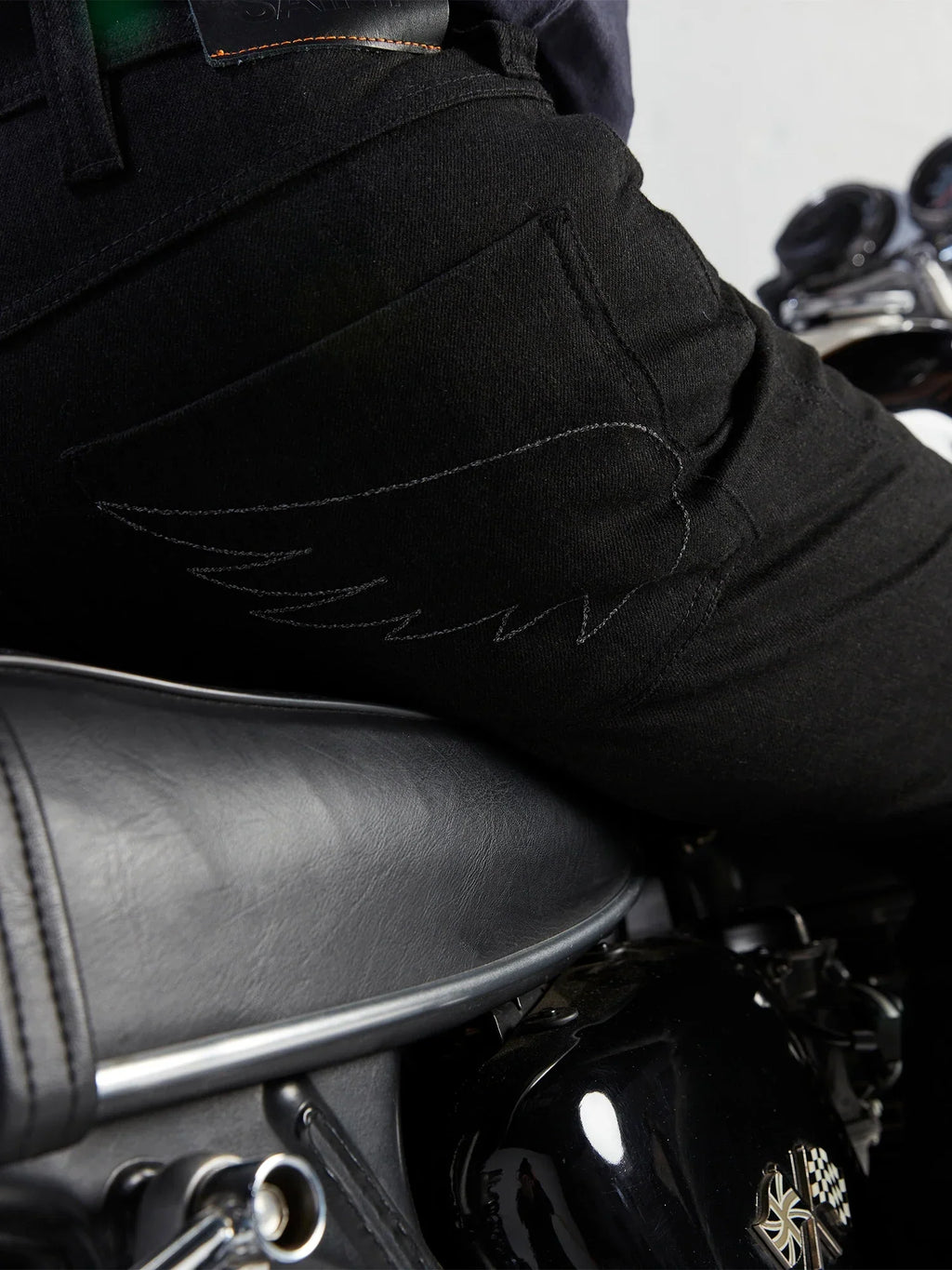 Engineered Straight Fit Armoured Jean - SA1NT
