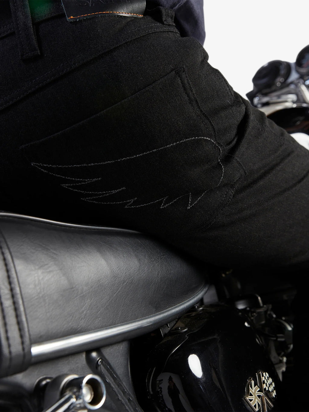 Engineered Straight Fit Armoured Jean