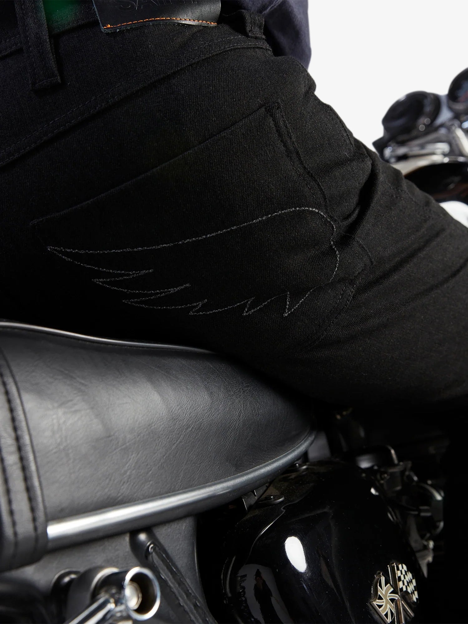Engineered Straight Fit Armoured Jean