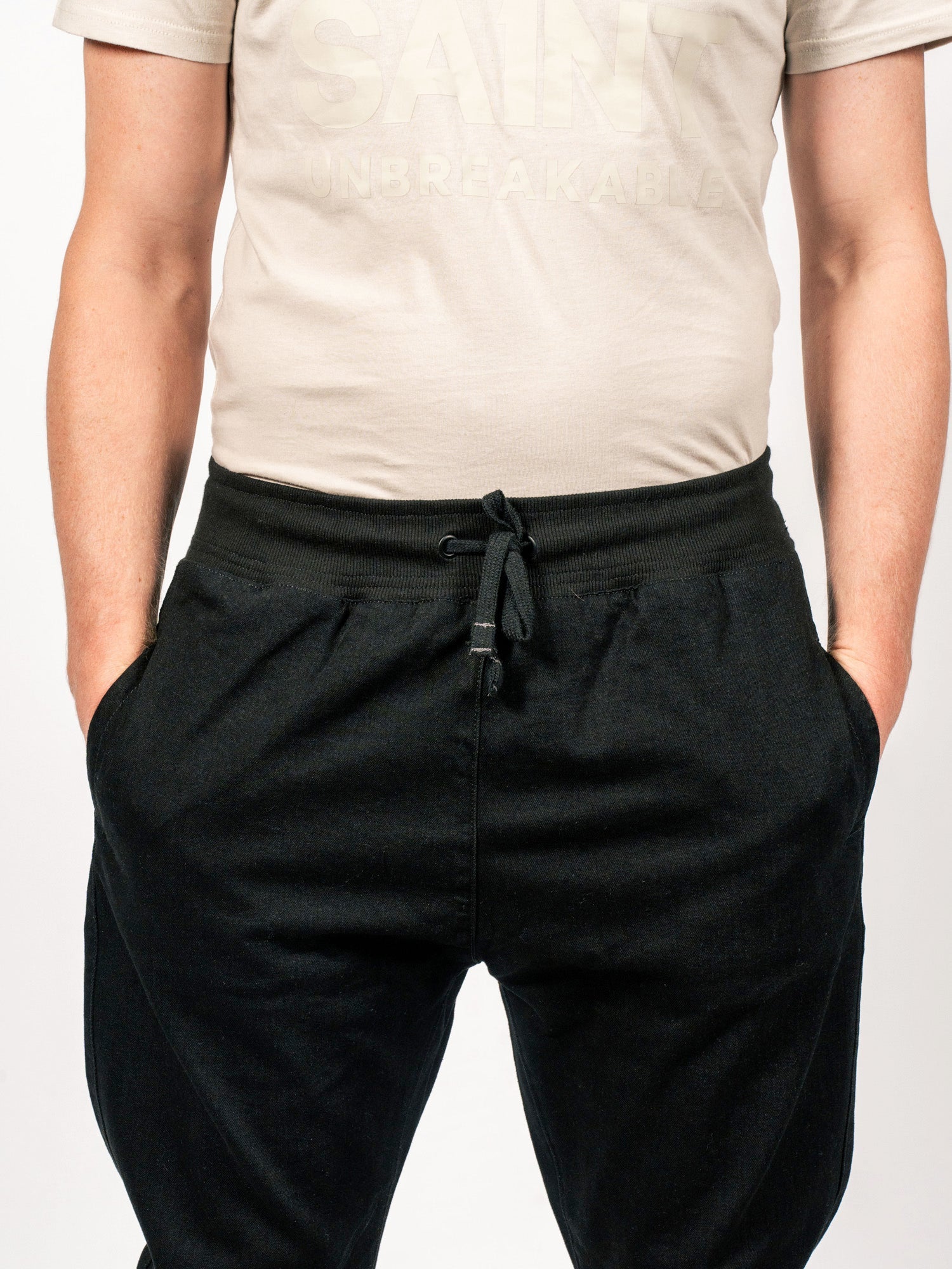 Track Pant - Black - SA1NT