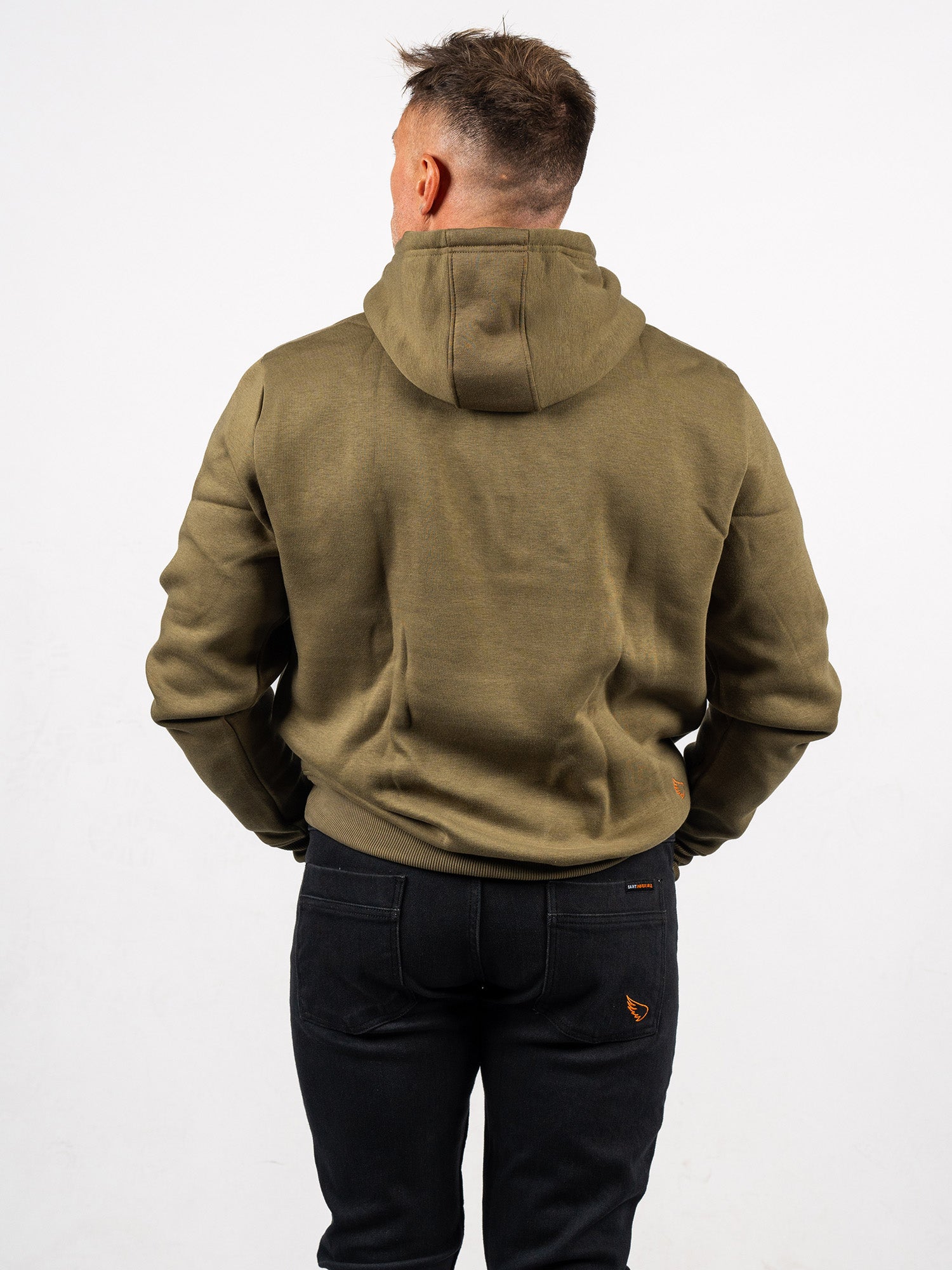 Embossed Cotton Tencel Hoodie - SA1NT