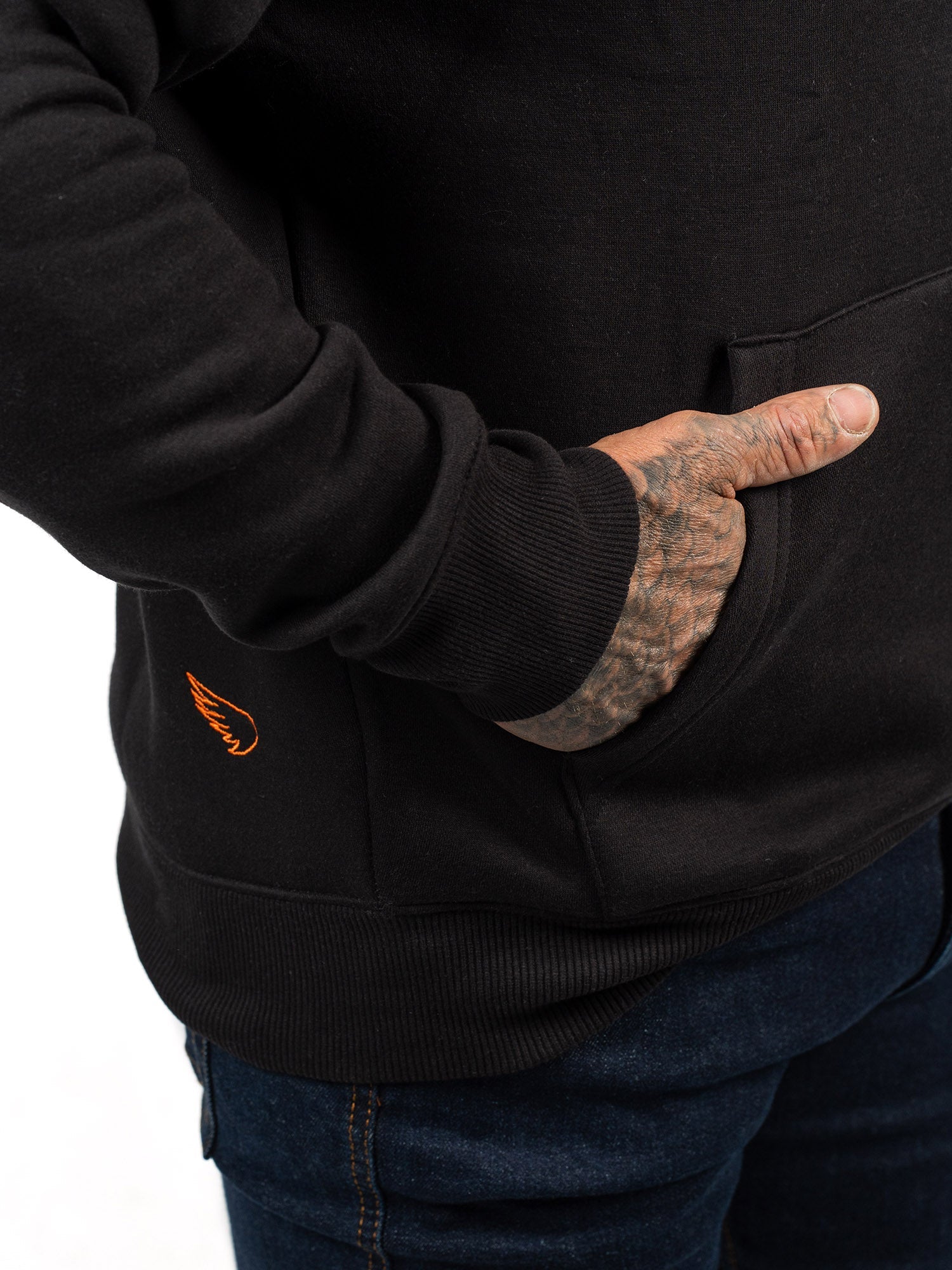 Embroidered Cotton Tencel Hoodie - SA1NT