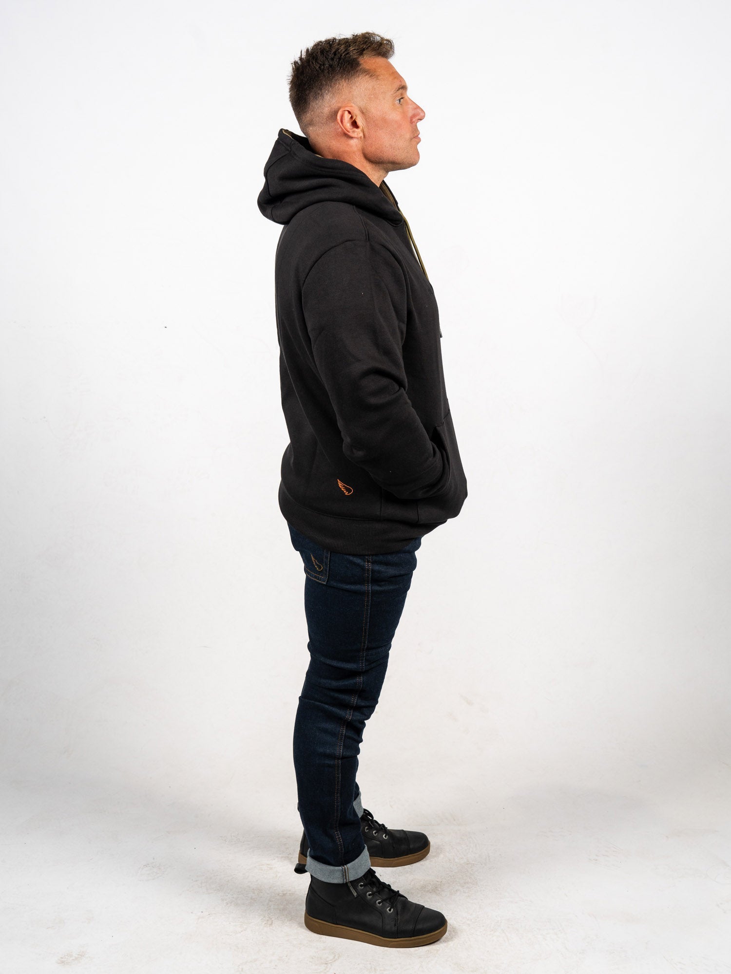 Embroidered Cotton Tencel Hoodie - SA1NT
