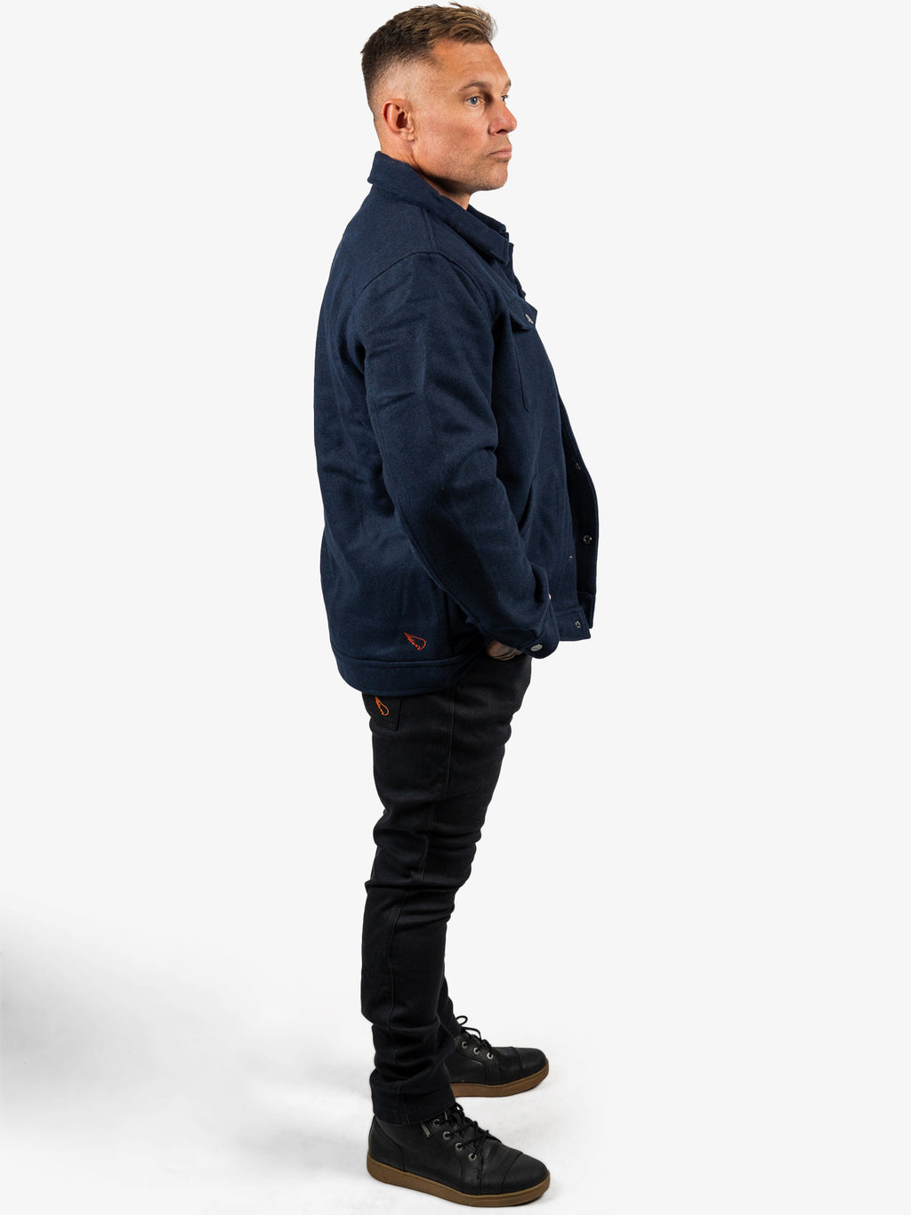 Wool Sherpa Lined Jacket