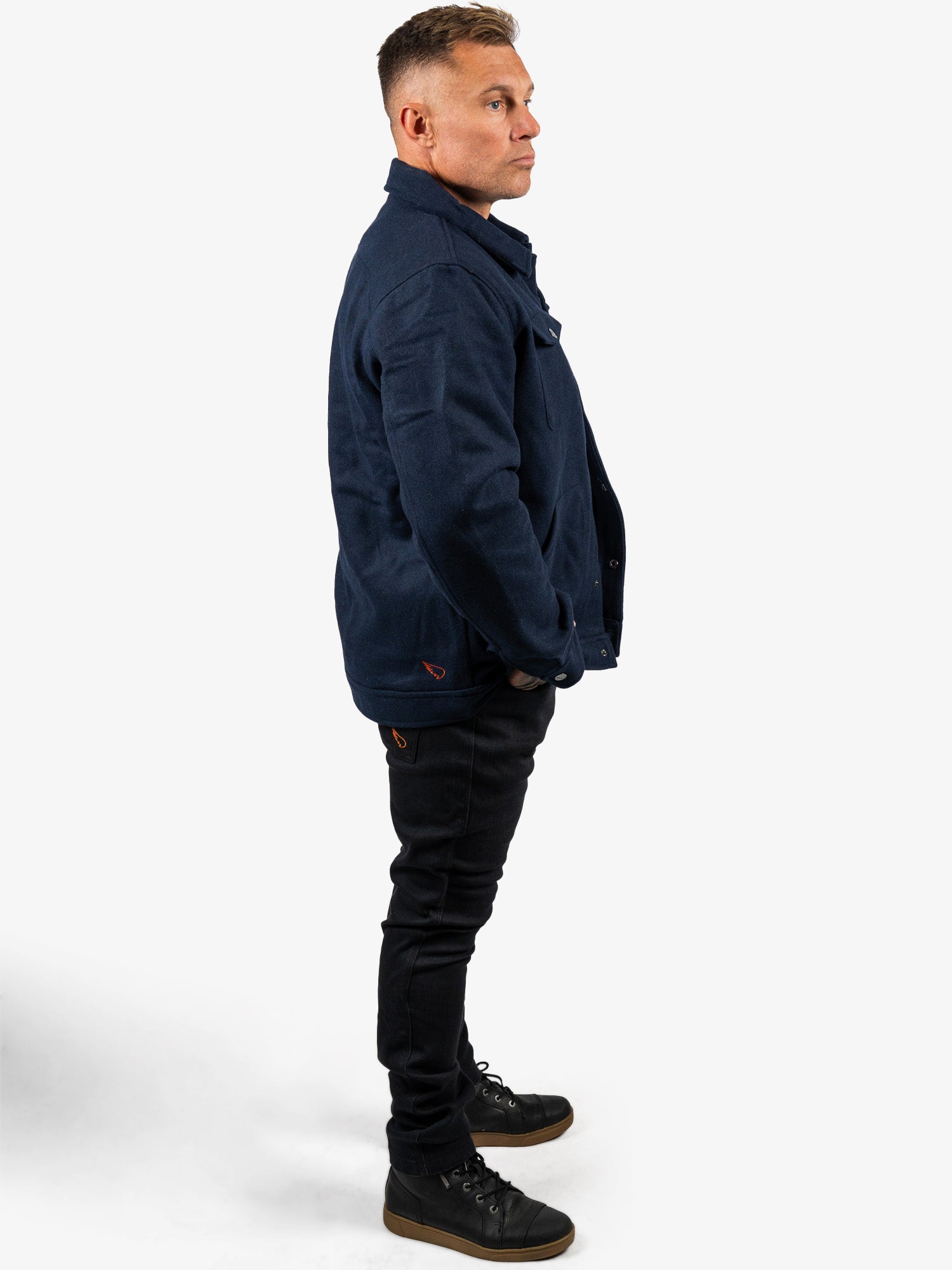 Wool Sherpa Lined Jacket