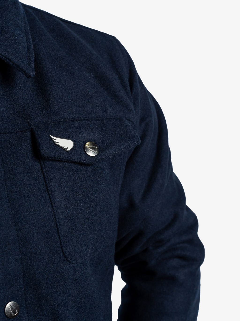 Wool Sherpa Lined Jacket