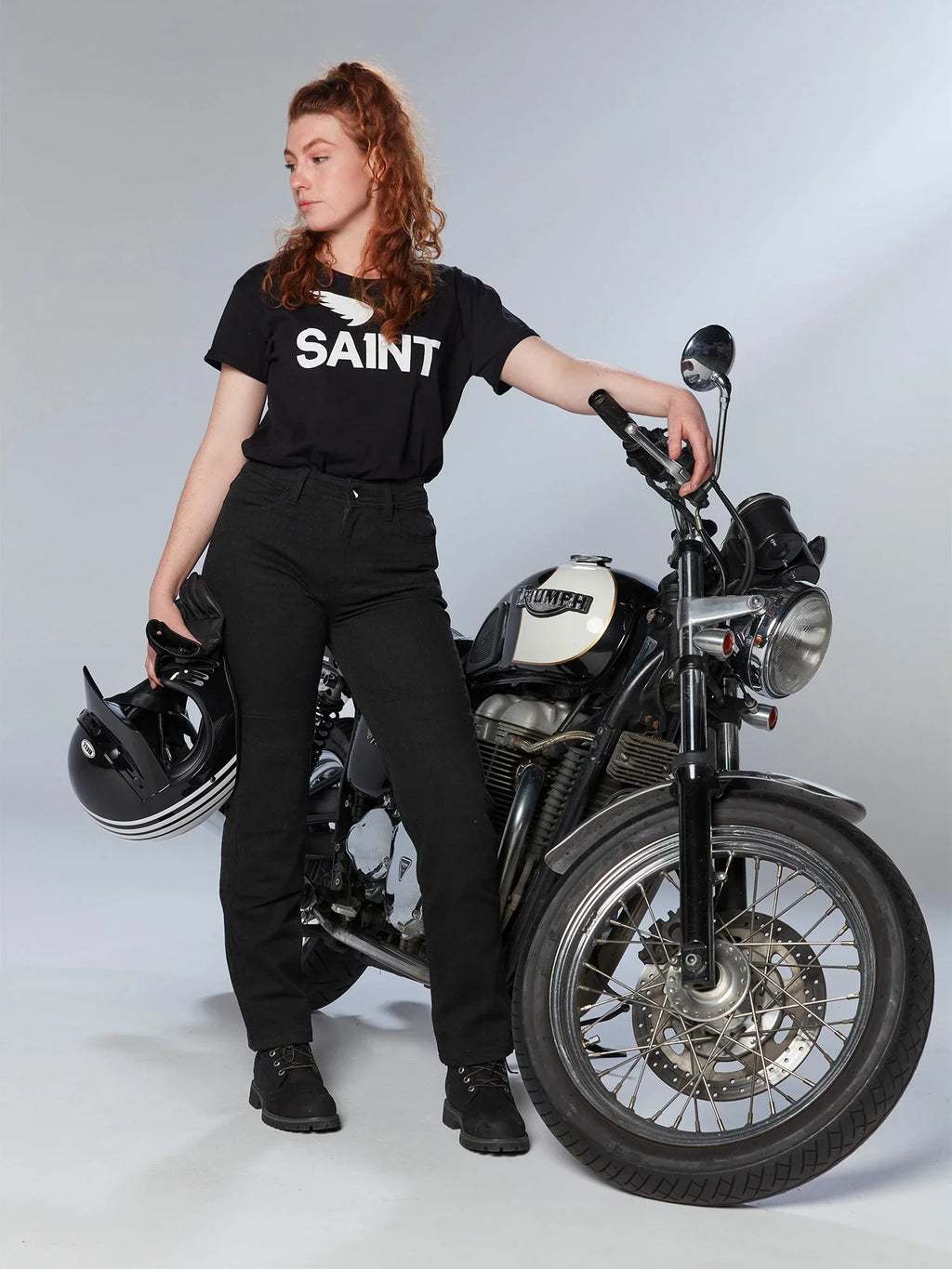 Women's Engineered Straight Fit Armoured Jean - SA1NT