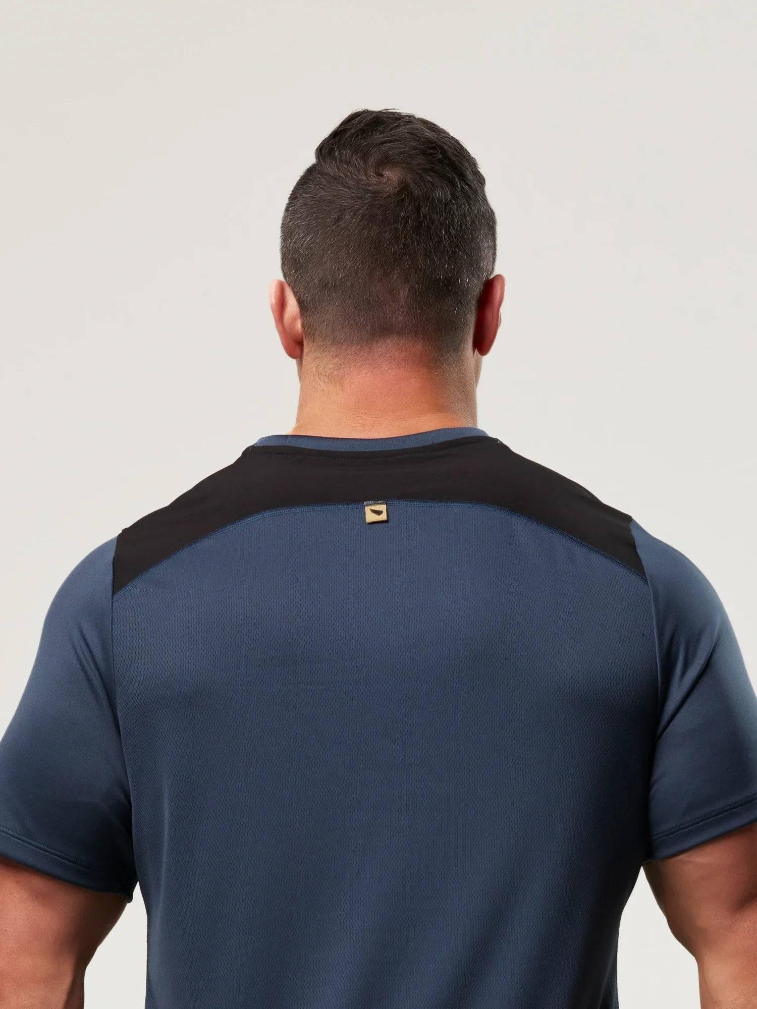 Men's Training T-shirt - Petrol Blue