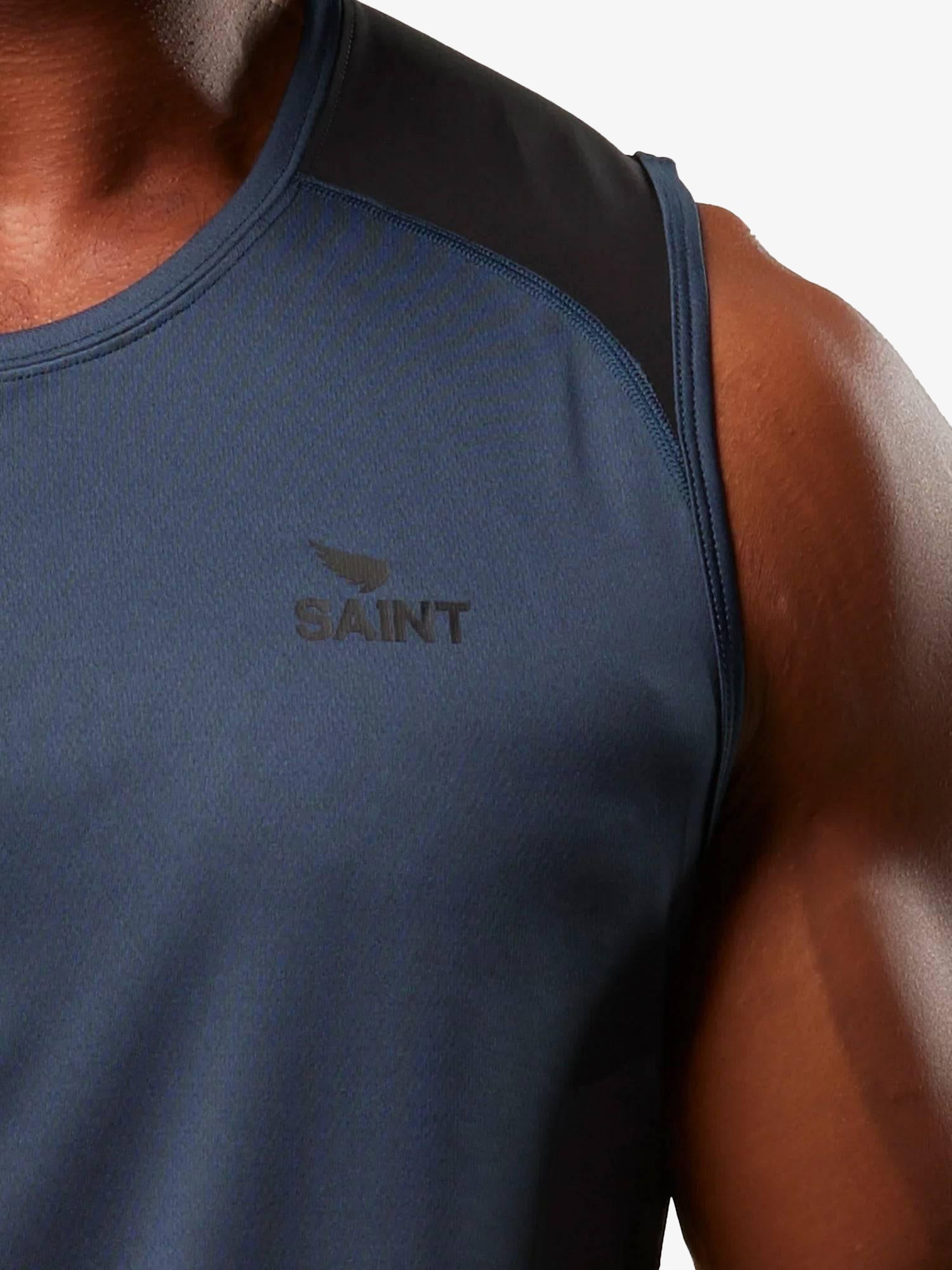 Men's Training Tank - Petrol Blue