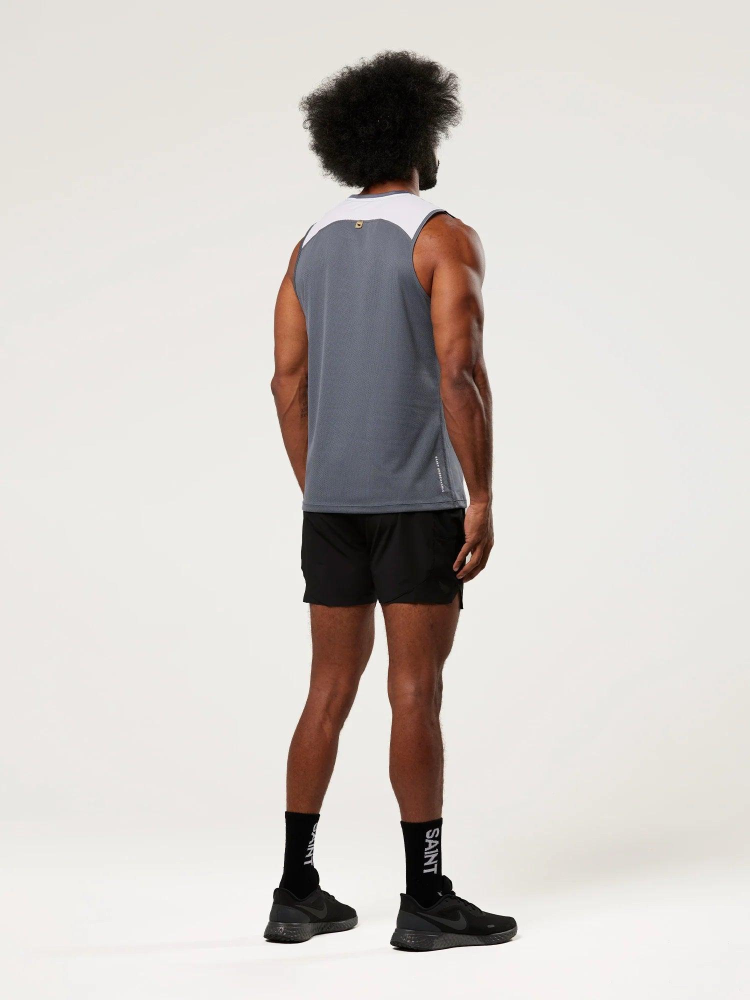 Men's Training Tank - Charcoal