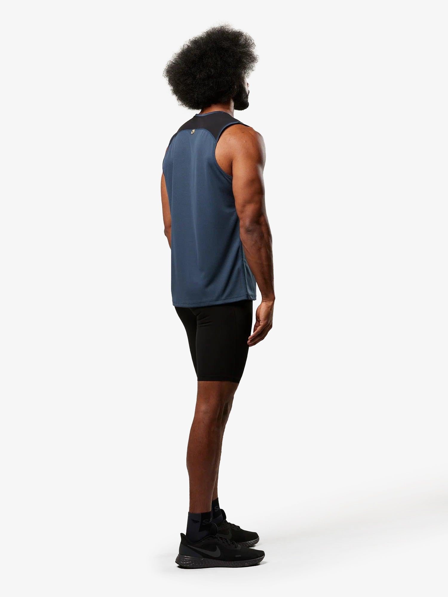 Men's Training Tank - Petrol Blue