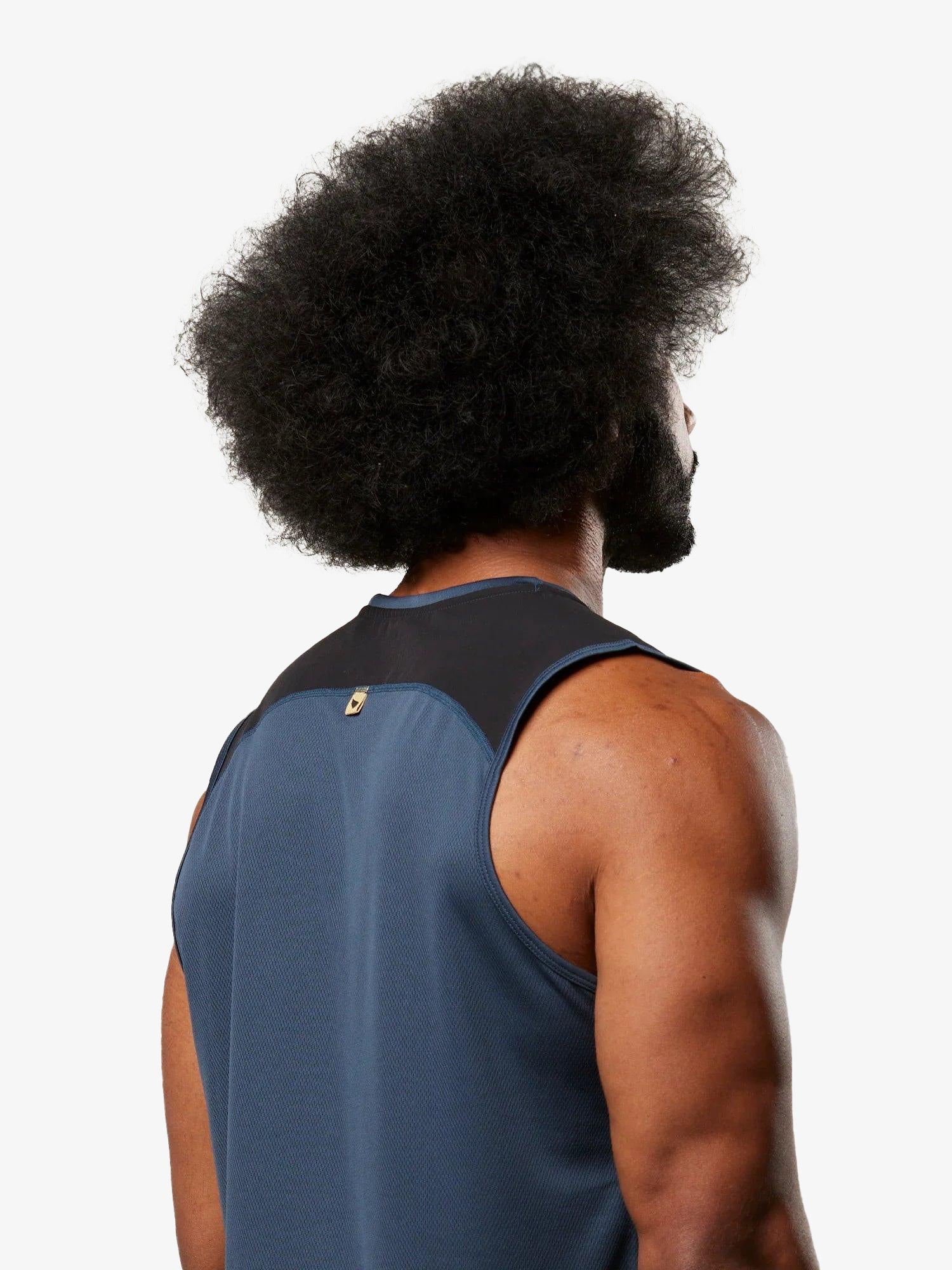 Men's Training Tank - Petrol Blue