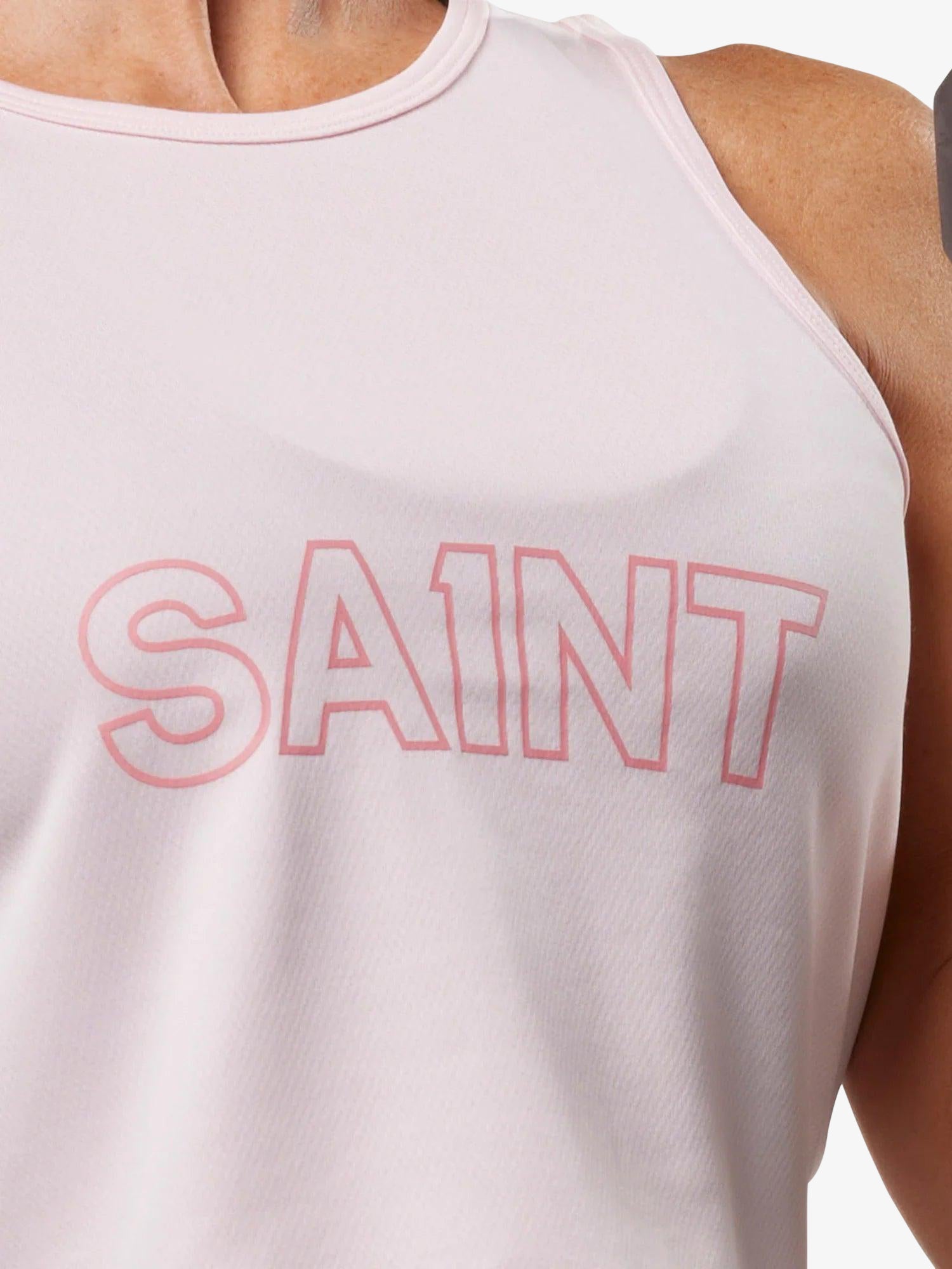 Women's Cropped Training Tank - Pink